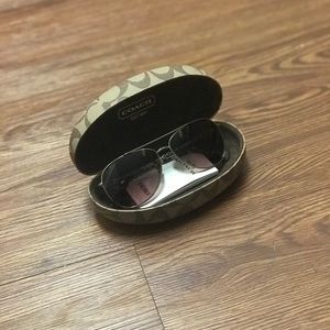 Coach Bree Aviator Sunglasses